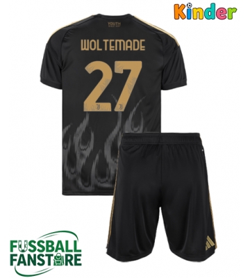 Juventus Nick Woltemade #27 Replik 3rd trikot Kinder 2026-27 Kurzarm (+ Kurze Hosen)